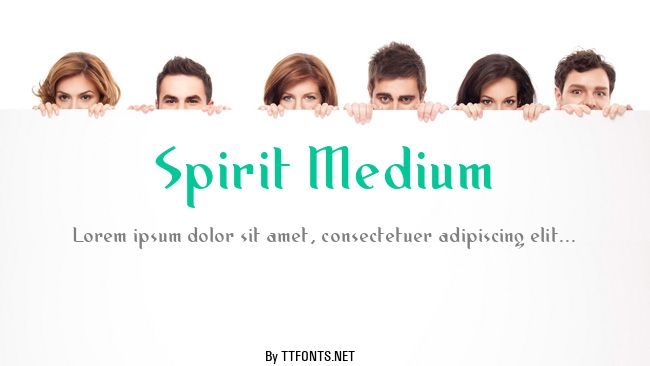Spirit Medium example